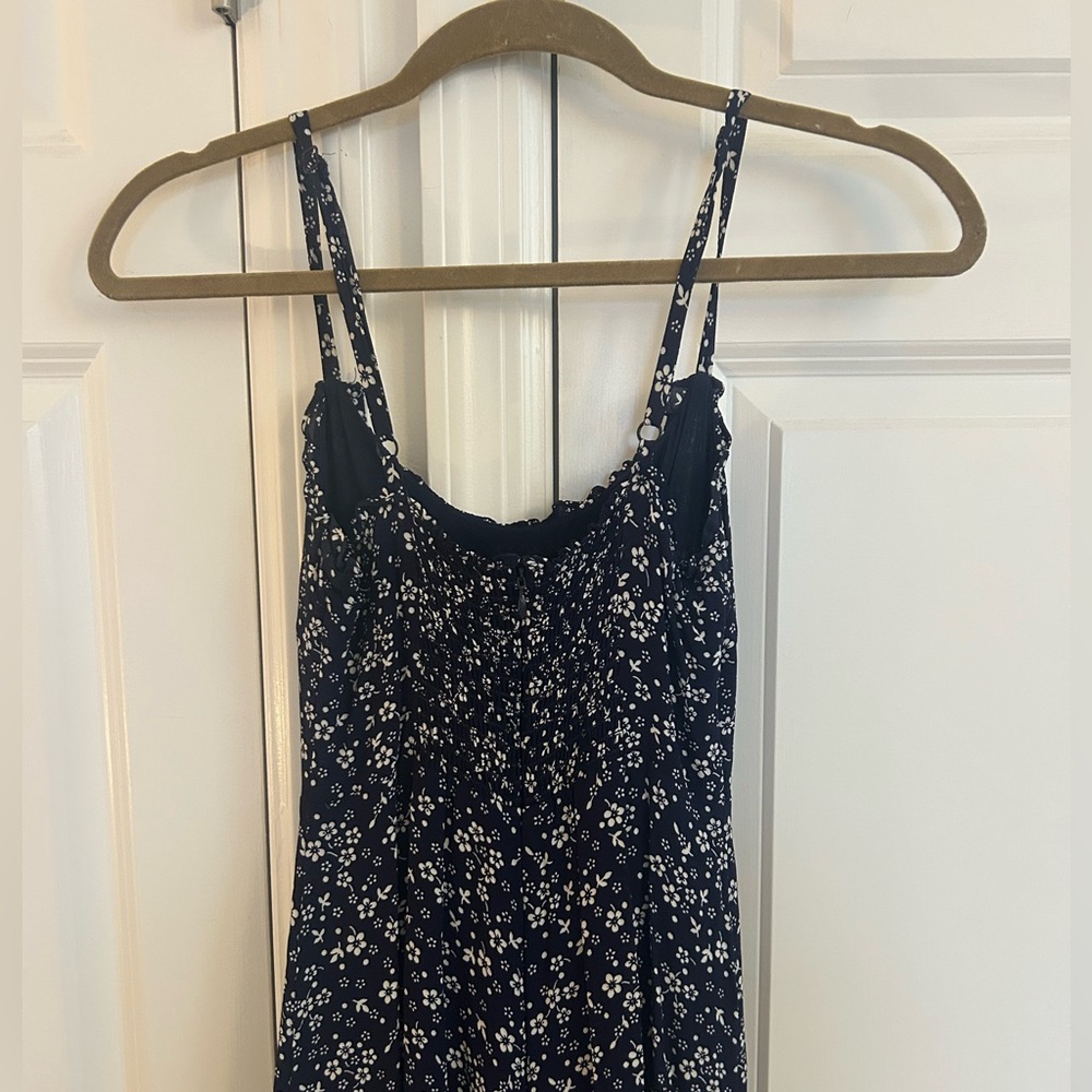 Reformation Fergie Jumpsuit in Navy Floral - Picture 8 of 10